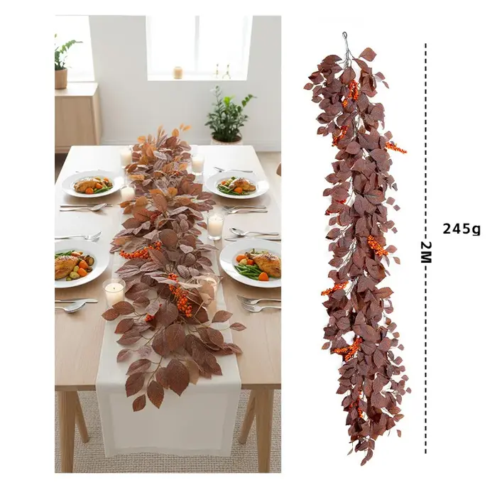 Simulation de feuilles d'eucalyptus