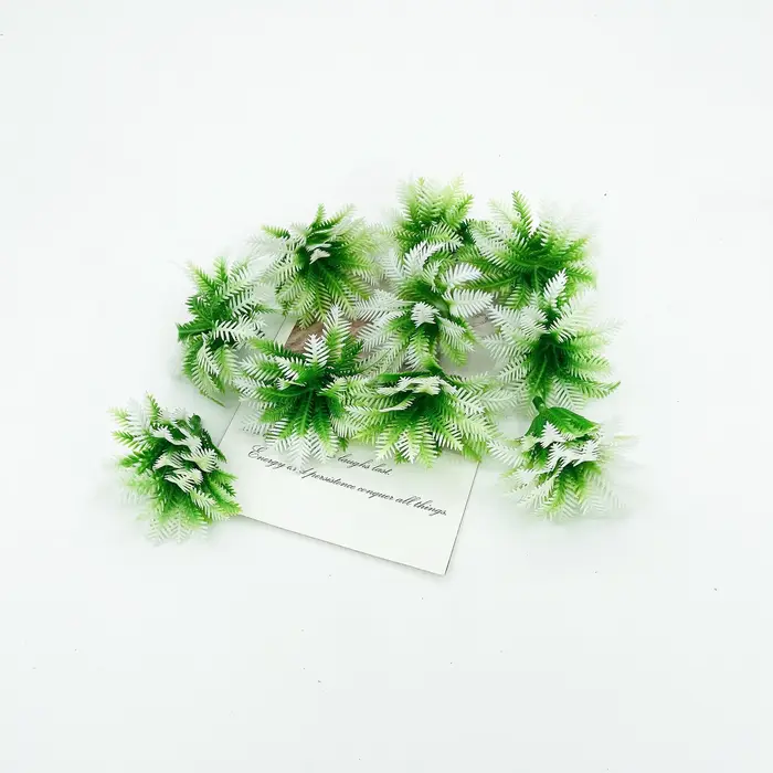 Mini plantes artificielles en forme d'ananas