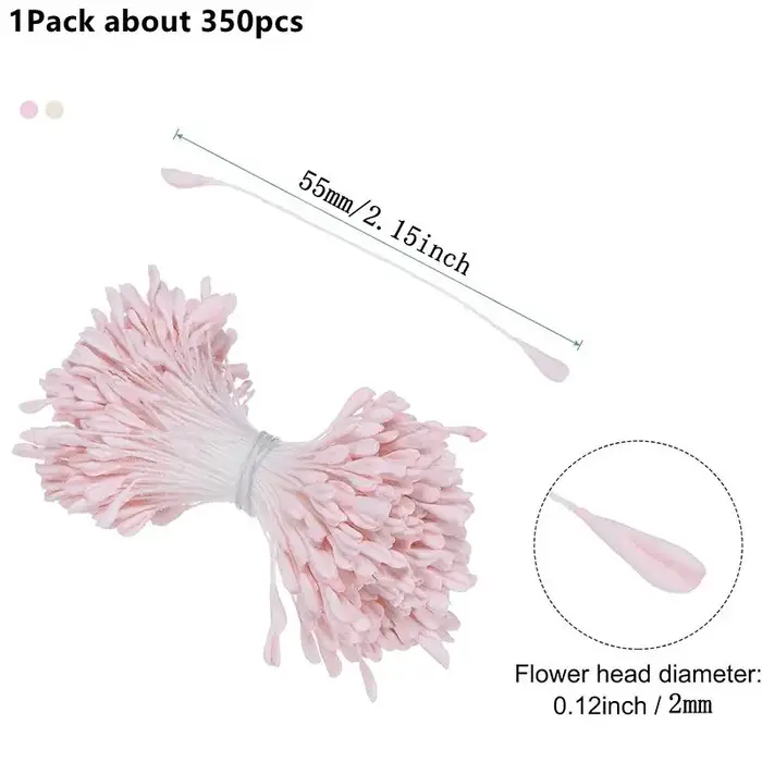 Étamine de fleur artificielle multicolore