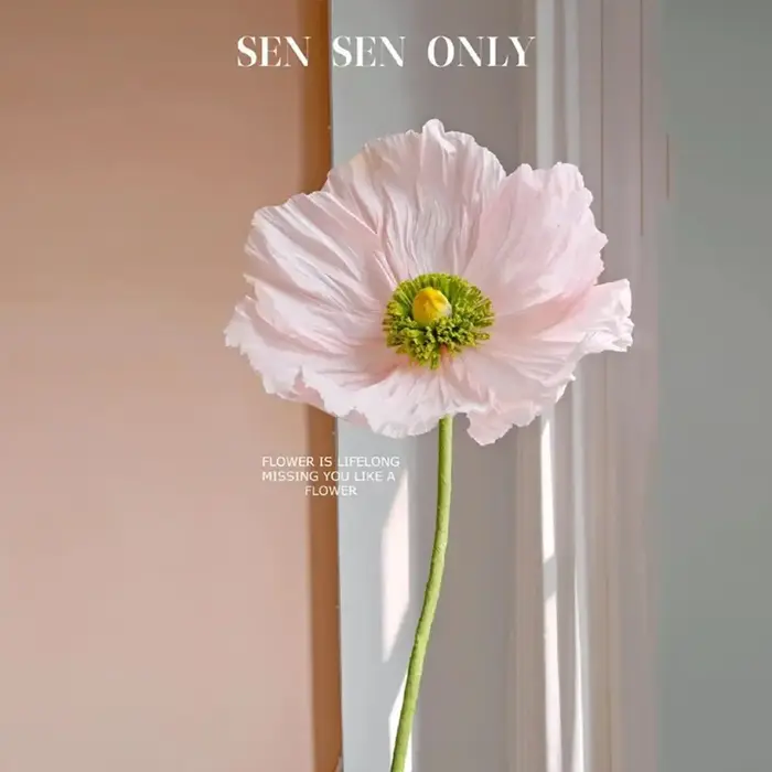 Nouveau 60cm simuler fleur géante papier simulé grande