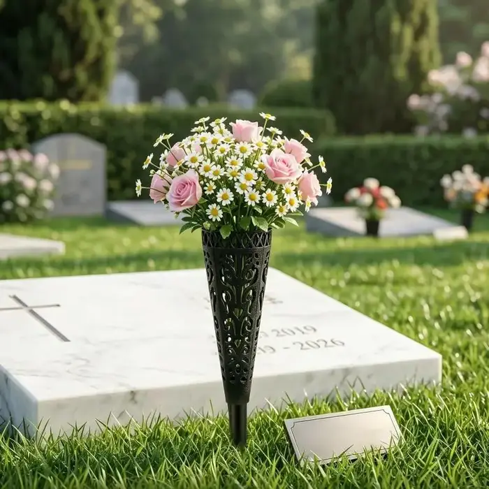 Vases commémoratifs pour cimetière