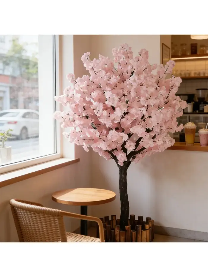 Arbre à fleurs de cerisier artificiel éternel