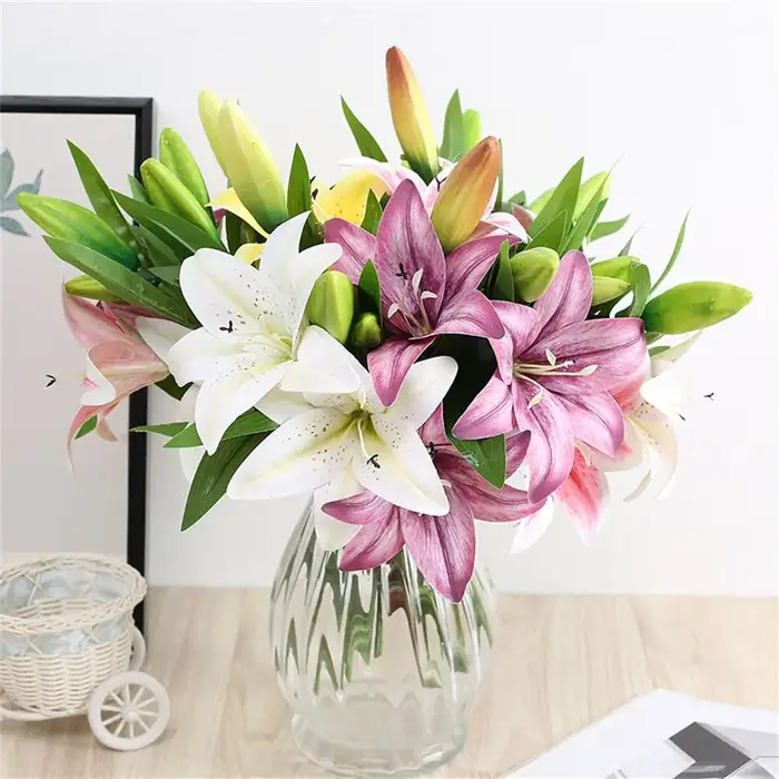 Lys artificiel pour décoration de mariage
