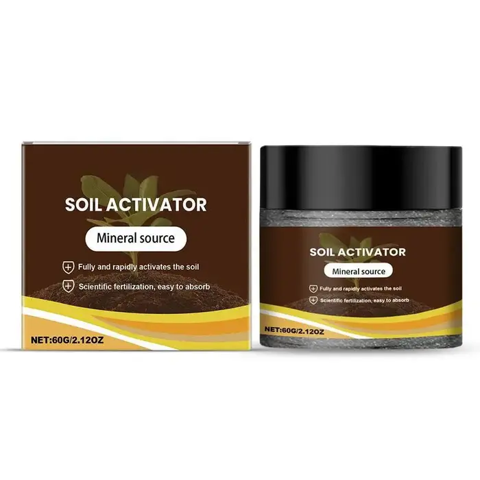 Activateur de sol organique minéral, agent de desserrage du sol, prévient la dureté du sol, favorise