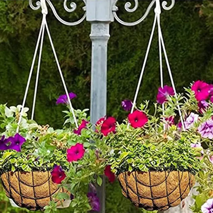 Doublures en fibre optique AMP pour jardinières