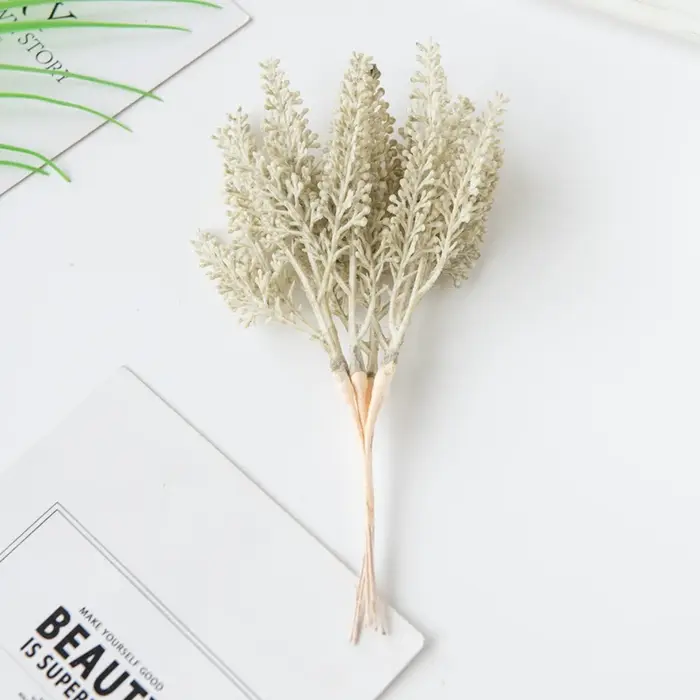 Plantes artificielles or blé oreille arbre de noël décor maison chambre arc de mariage accessoire