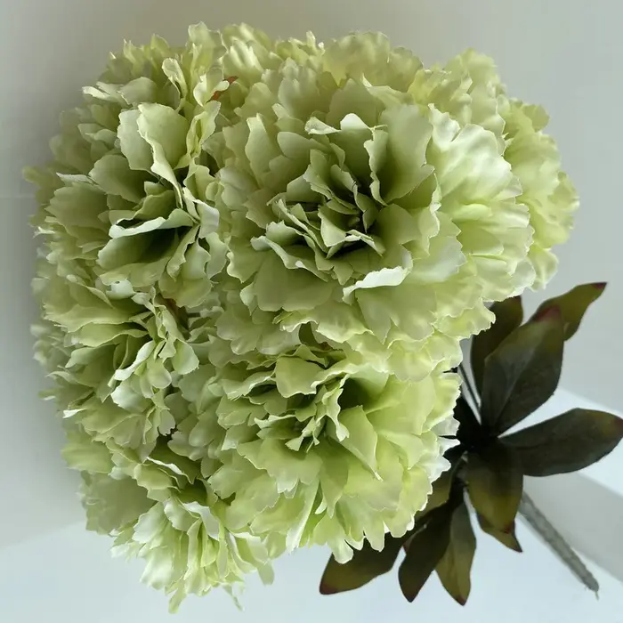 Bouquet de fleurs d'hibiscus artificielles à 7 têtes, pour mariage, maison, Table de salon artificie