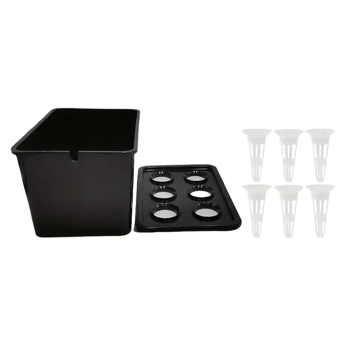 Pots de jardinage pour pépinière, Kit de culture hydroponique d'intérieur, système hydroponique universel, conteneur de plantation, cadeaux