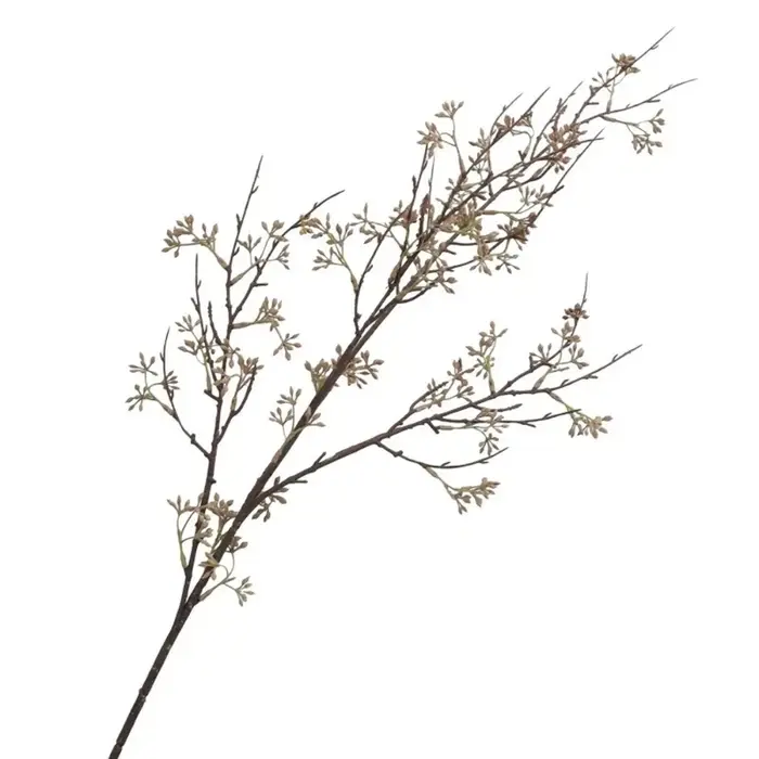 Branche d'eucalyptus artificielle faite à la main avec baies
