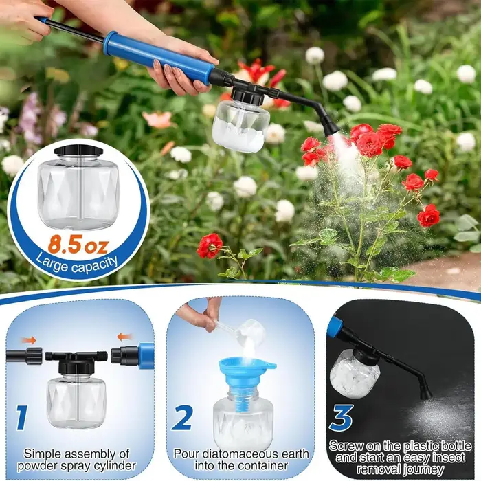 Applicateur de poudre de jardin