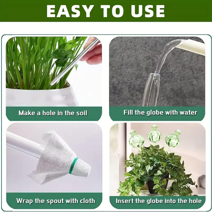 Dispositif d'arrosage automatique pour plantes en forme de Cactus