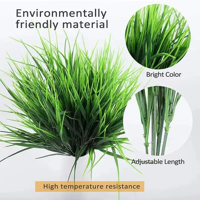 Bouquets d'herbe artificielle moulés par injection
