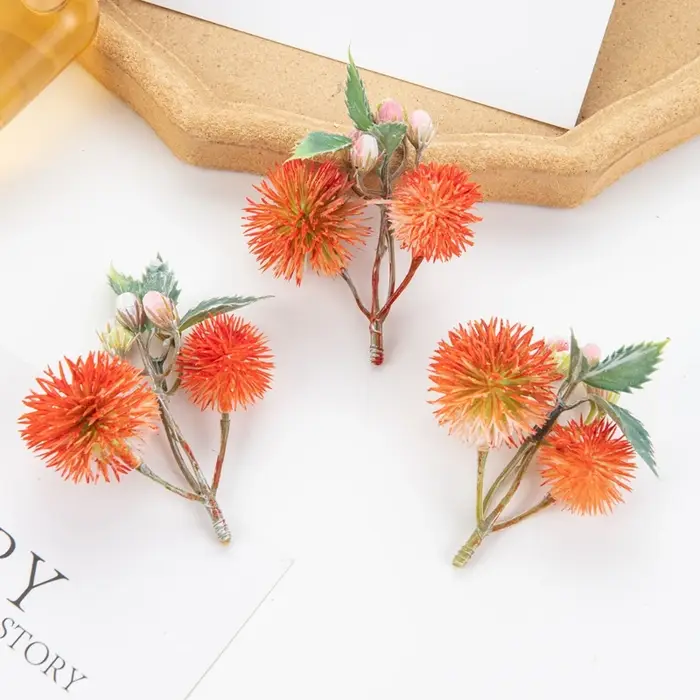 Fleurs d'érable artificielles, 100 pièces, décoration de noël pour la maison, fête de mariage en plein air, liquidation d'accessoires de mariée