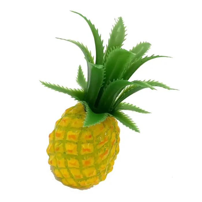 Simulation d'ananas artificiel en plastique