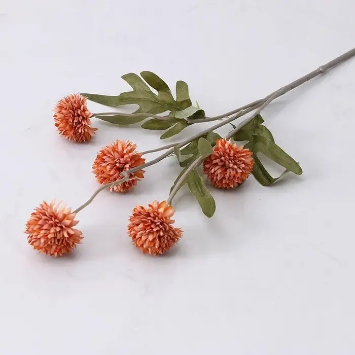 Bouquet de fleurs artificielles de pissenlit, fausses fleurs en soie pour décoration de maison, jard