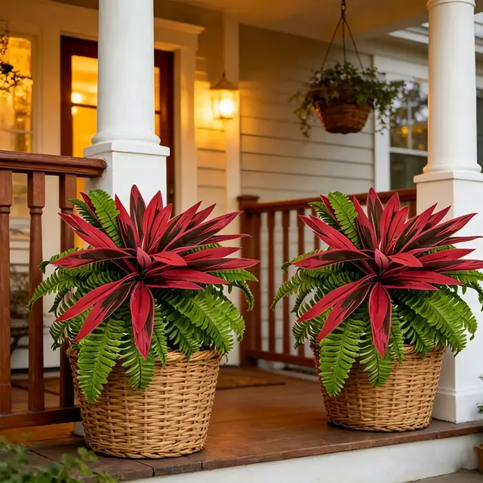 Plante artificielle tropicale de 21 pouces de haut