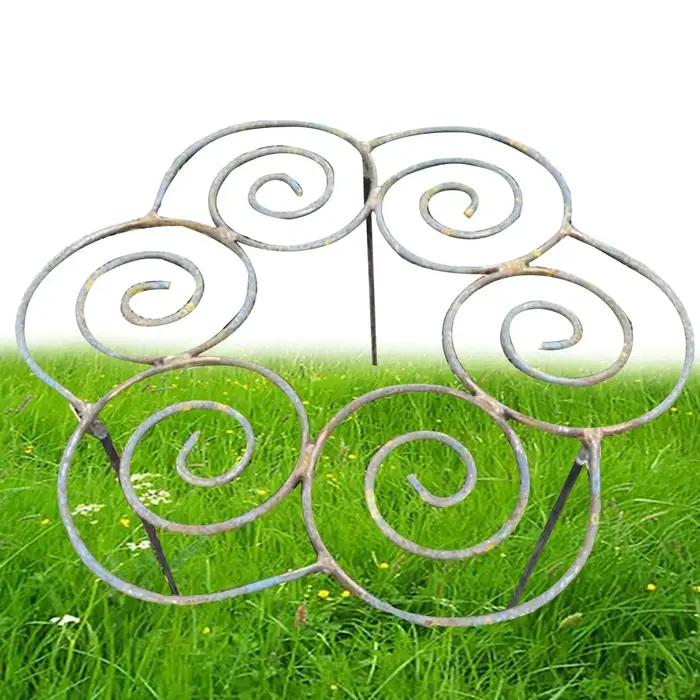 Structure de support robuste en métal pour plantes