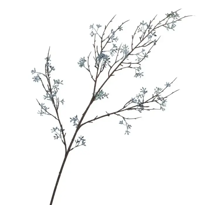 Branche d'eucalyptus artificielle faite à la main avec baies