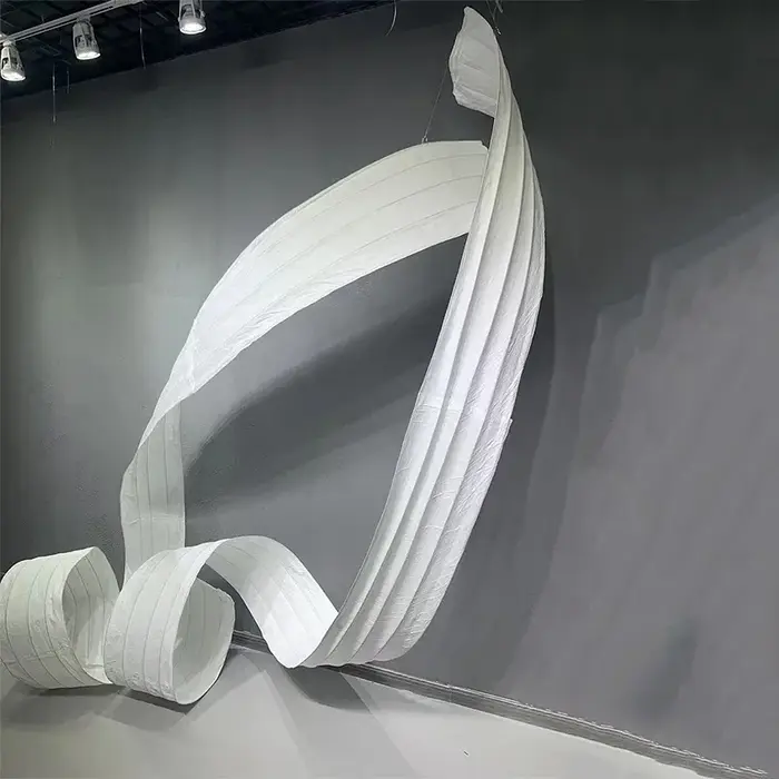 Banderole de fleurs en papier géant