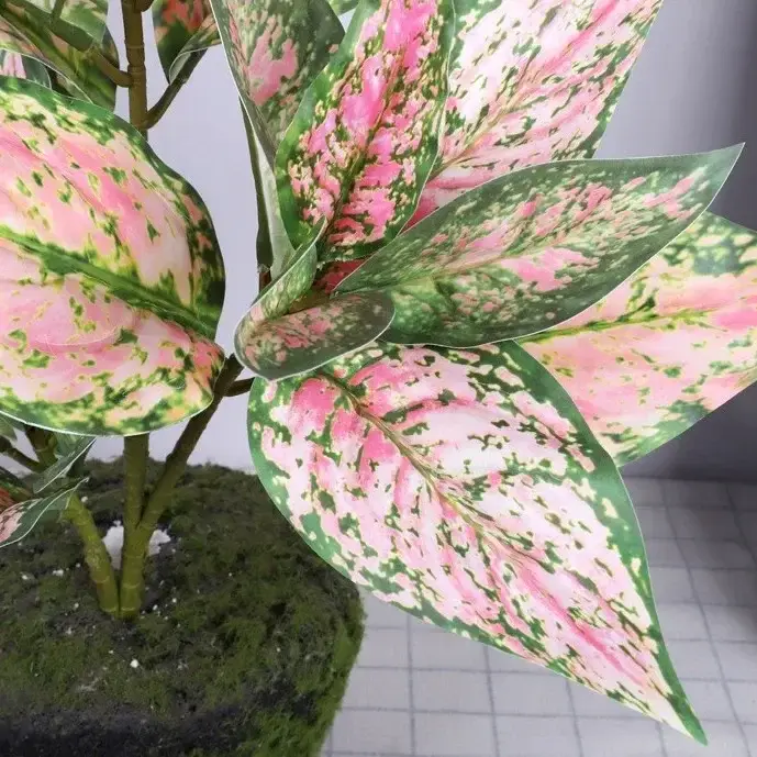 Plantes Artificielles en Plastique Colorées