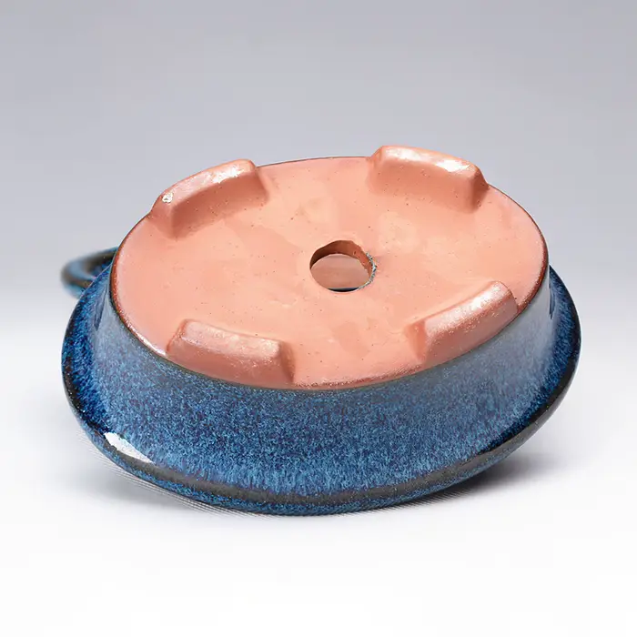 Pot de fleur en céramique avec trou de vidange