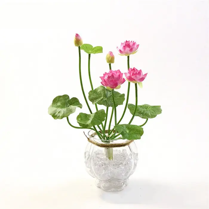 Petite Mini fleur artificielle de Lotus