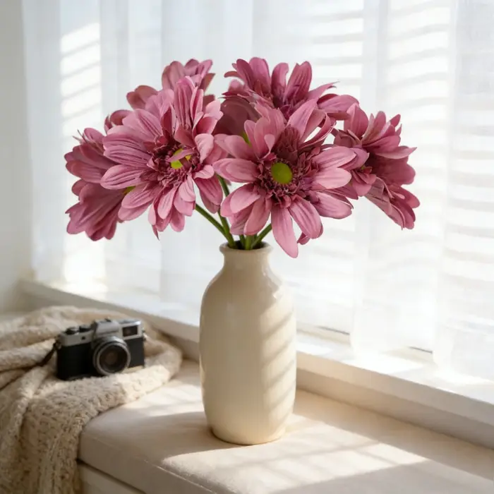 Gerbera artificielle de 14