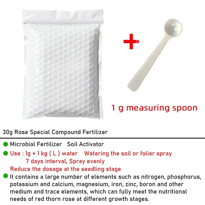Engrais composé spécial à la rose 30g
