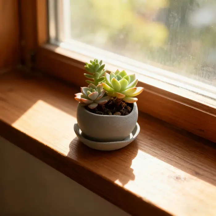 Pot de fleurs irrégulier imprimé en 3D