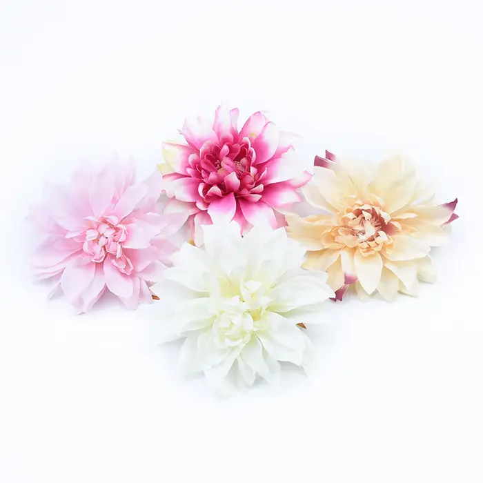 Couronne de fleurs artificielles en soie Gerbera 10CM