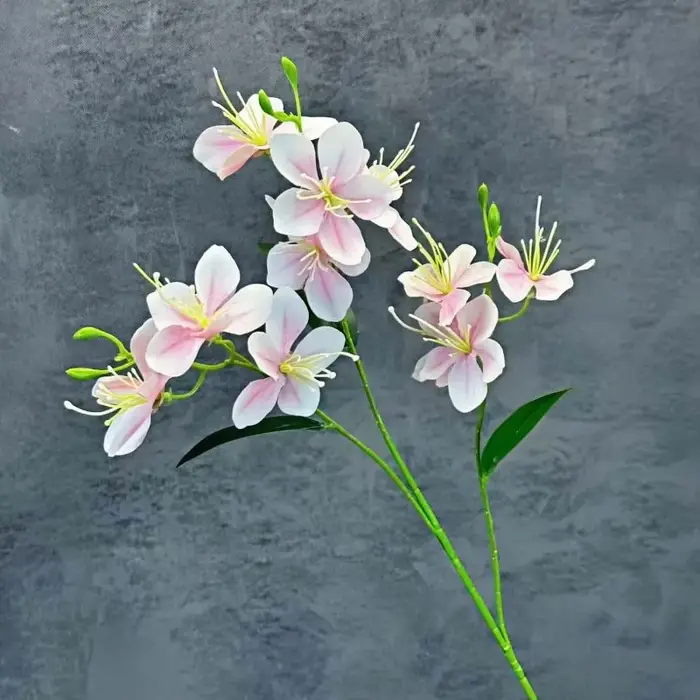 10 pièces de fleurs artificielles en soie