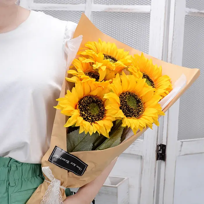 Bouquet de Tournesol Artificiel
