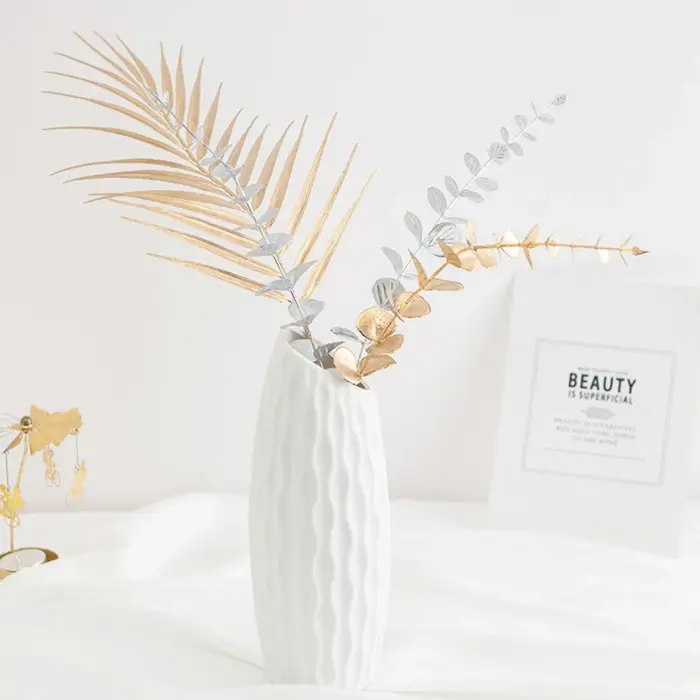 Plantes artificielles feuilles de palmier maison chambre extérieure jardin décoration accessoires photographie prop festival fournitures de mariage