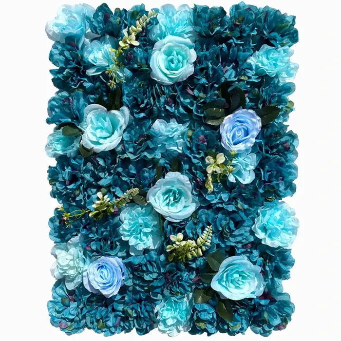 Panneau Mural de Fleurs Artificielles, Toile de Fond, Décoration Intérieure et Extérieure, pour ix,