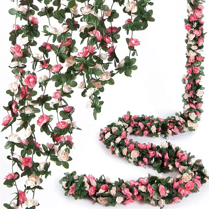 Mur de Vigne Artificielle de Pivoine
