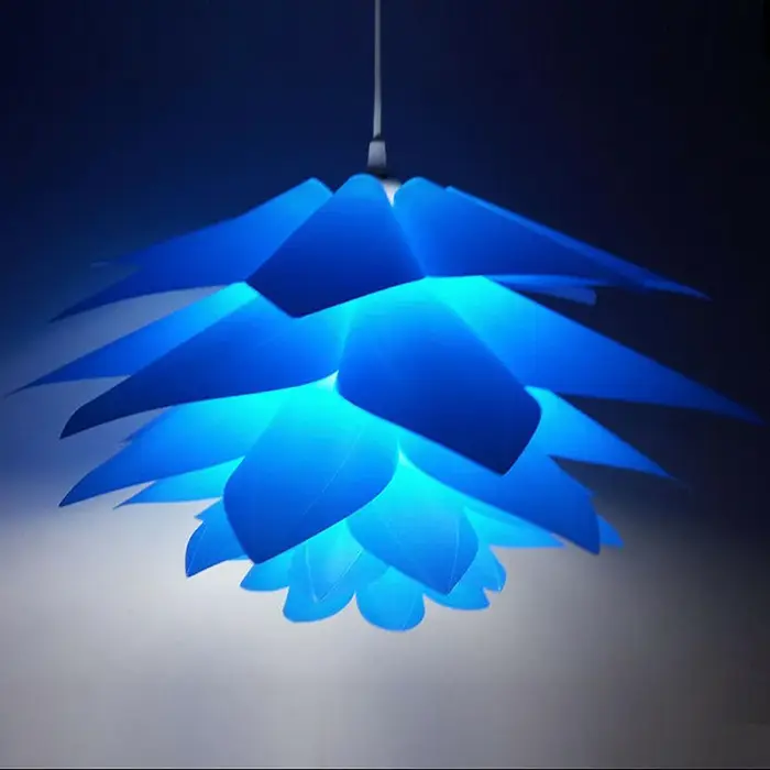 50 cm Lotus lustre pendentif abat-jour bricolage Puzzle lumières moderne abat-jour pour lumière plaf