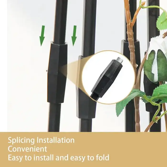Supports de fleurs de vigne grimpante de jardin