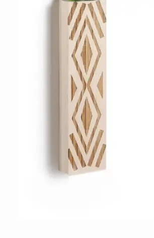 Vase mural en bois de style bohème pour la décoration de la maison