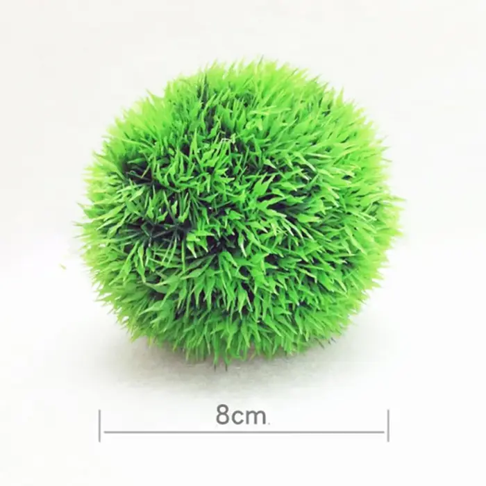 Dia. Décoration de plantes d'aquarium 8cm