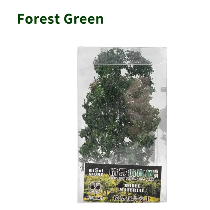 Simulation de gros arbre modèle arbustes, matériaux végétaux pour la fabrication de Kits de disposit