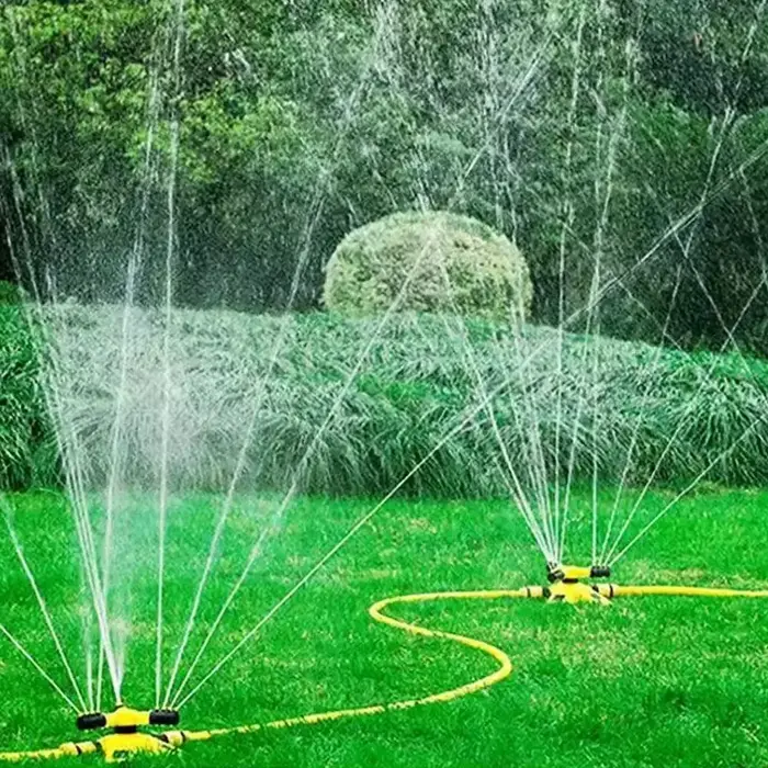 Arroseur d'eau rotatif automatique pour l'irrigation de pelouse de jardin, pulvérisateur de couvertu