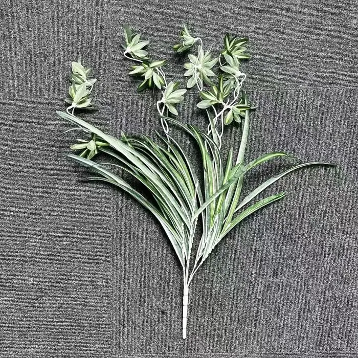 6 pièces de plantes artificielles en PVC, Chlorophytum Comosum, style Phnom Penh, plante grimpante, 