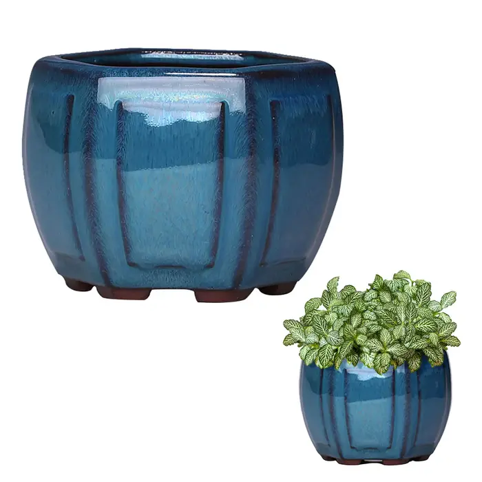 Pots de jardinières de jardin en céramique