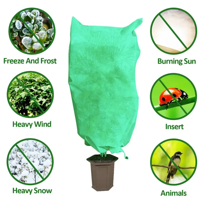 Couverture de Protection pour plantes d'hiver