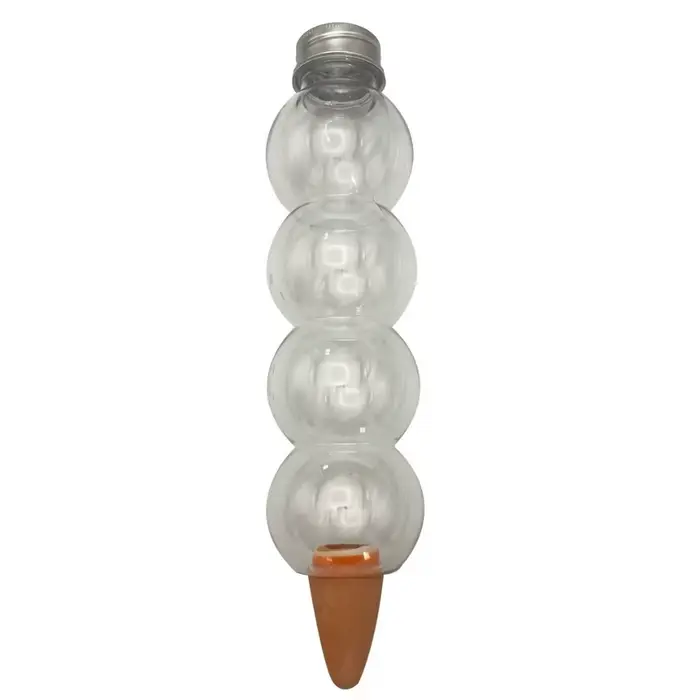 Système d'irrigation goutte à goutte automatique transparent en forme de gourde allongée grande capa
