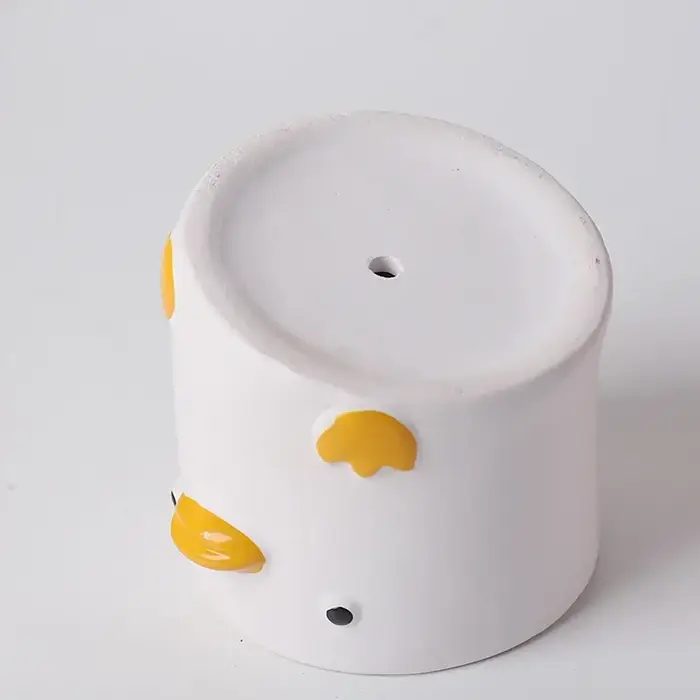 Plantes succulentes d'animaux de dessin animé, petits pots de fleurs, bureau mignon, décor à la maison personnalisé, ornements célèbres et artistiques