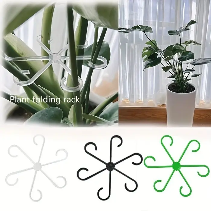 Support transparent pour plantes