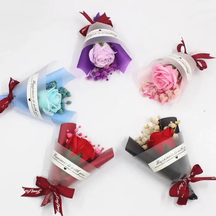 Mini petit bouquet de fleurs séchées