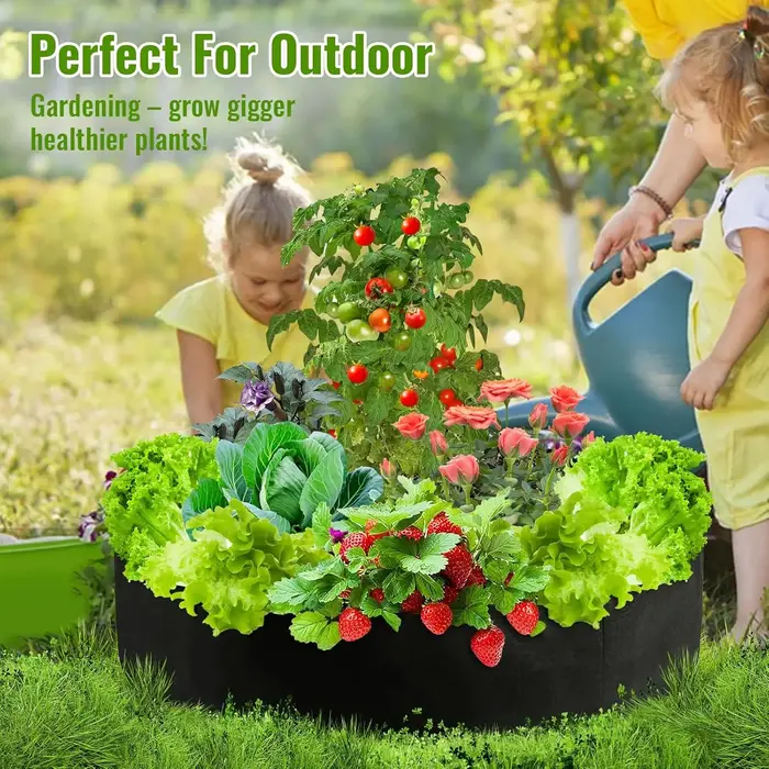 Sacs de culture de plantes en tissu robuste