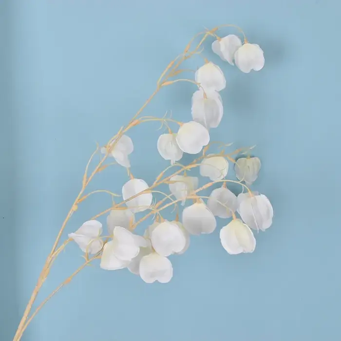 Fleur Artificielle pour Décoration de Mariage, 3 Fourcommuniste, Cape, Gooseberry, Face Cape, Plante